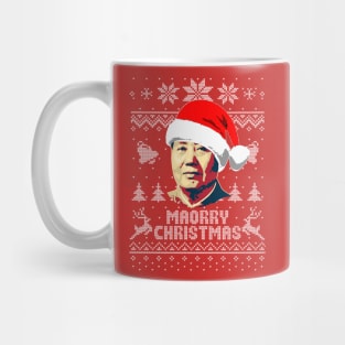 Mao Maorry Christmas Mug